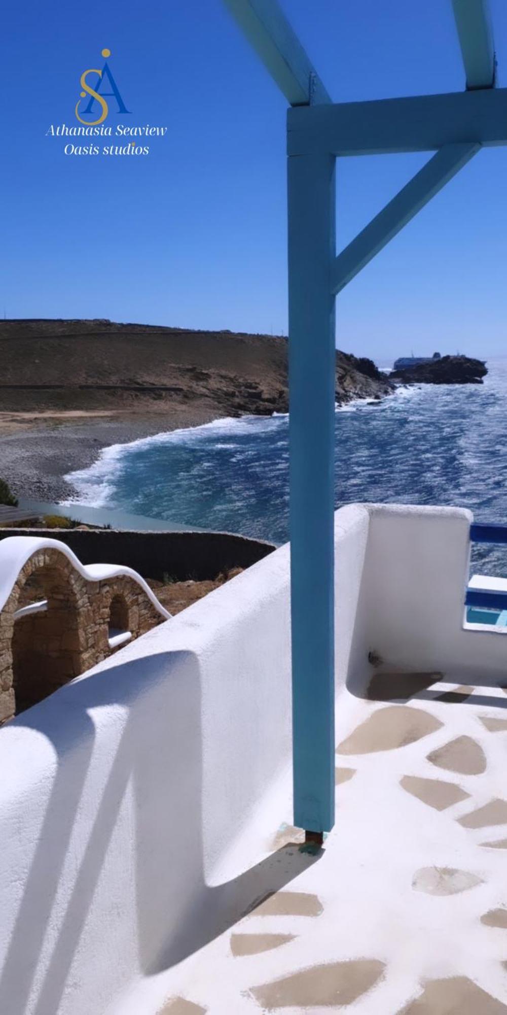 Mykonos Athanasia Seaview Oasis Studios By The Port Houlakia  Zimmer foto