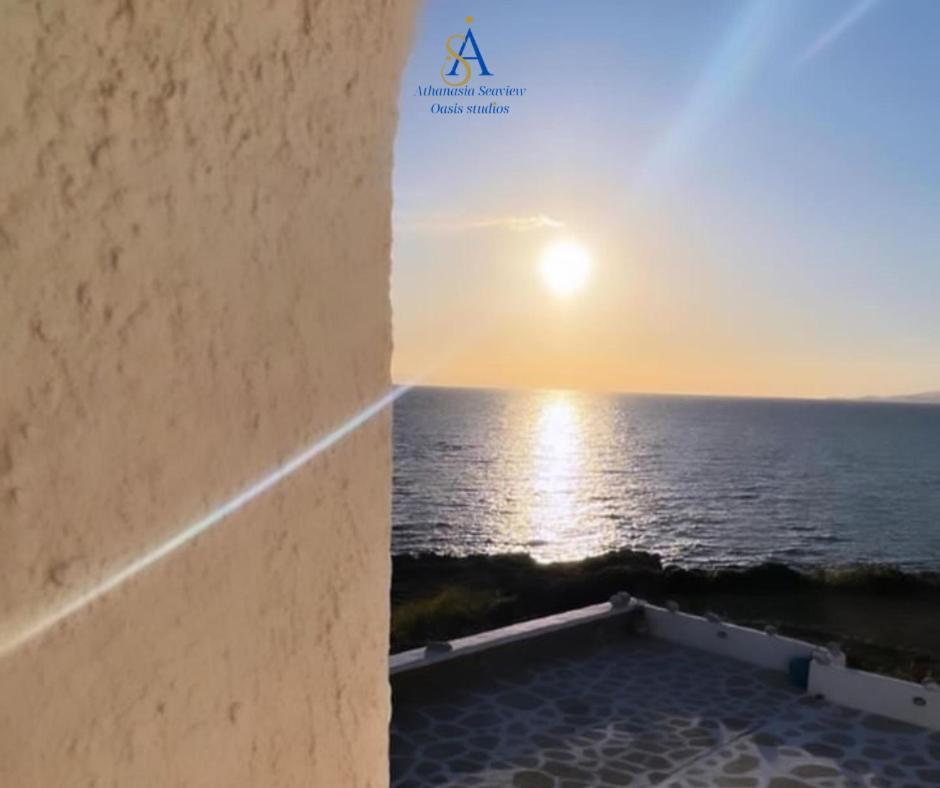 Mykonos Athanasia Seaview Oasis Studios By The Port Houlakia  Exterior foto