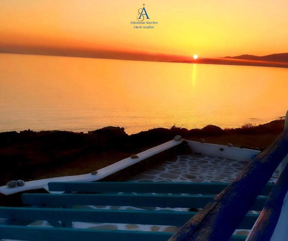 Mykonos Athanasia Seaview Oasis Studios By The Port Houlakia  Zimmer foto